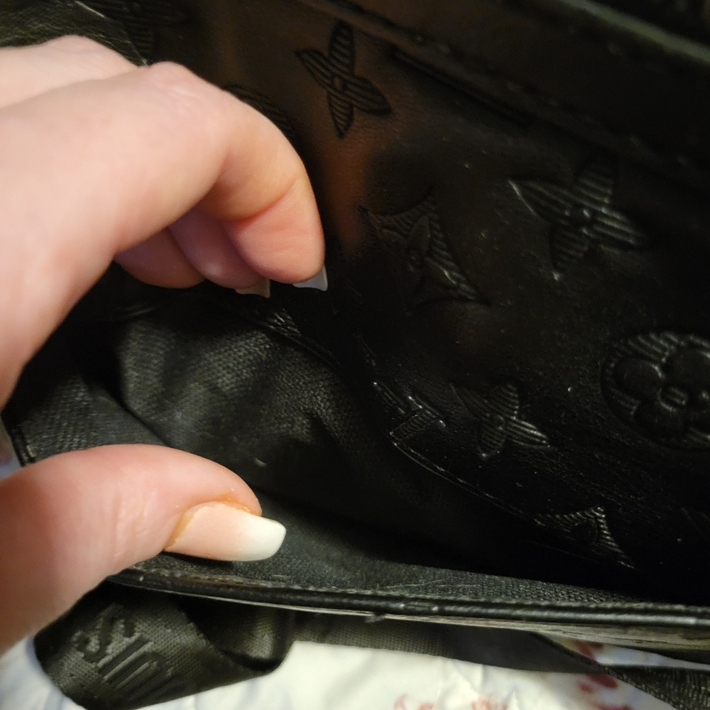 Black Monogram Crossbody - Picture 4 of 11